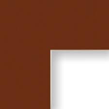 Details About Craig Frames B555 Burnt Sienna Red Picture Matting Cream Core Single Opening