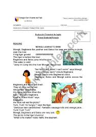 Free printable first grade reading comprehension. 1st Grade Test A Reading Esl Worksheet By Malgeda