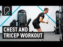 chest and tricep workout you