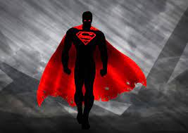 4k superhero black superman wallpaper