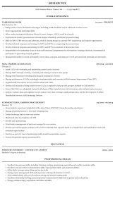 On the other hand, a career objective is best for fresh graduates who are looking for a job and are sending unsolicited job applications to potential employers. Carrier Resume Sample Mintresume