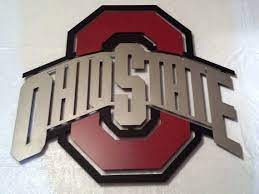 Metal Ohio State Wall Art This Sports