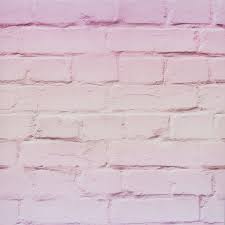 ombre brick wallpaper pastel pink