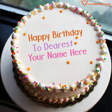 best birthday cake with edit option
