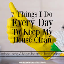 7 Things I Do Every Day To Keep The House Clean Real