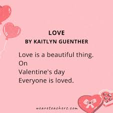 valentine s day poems for kids of all