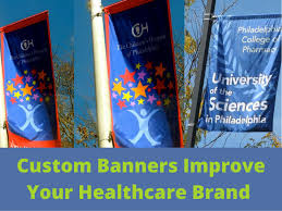 healthcare banner design flags