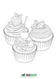 It is possible to down load these photograph. Cupcakes Coloring Page Frogburps