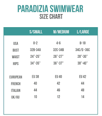 Ocean Swimsuit Size Chart About Foto Swim 2019