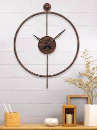 Copper Rose Gold Iron Wall Clock