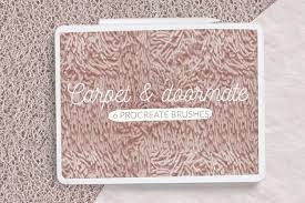 rug doormat carpet texture procreate
