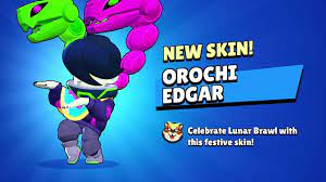 OROCHI EDGAR New Skin | Brawl Stars - YouTube