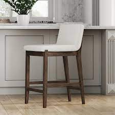 counter height wood bar stool