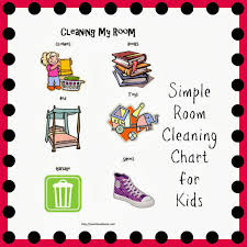 Room Cleaning Chart For Toddlers And Preschoolers Toddler
