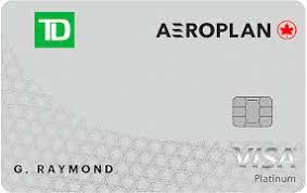 td aeroplan visa platinum credit card