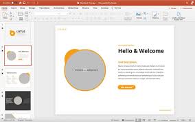 change powerpoint templates