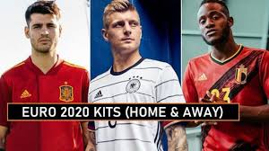 Posted 3hhours ago monmonday 28 junjune 2021 at 10:05am. Uefa Euro 2020 Official Kits Revealed Home Away Teams