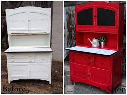 red hoosier cabinet rev funcycled