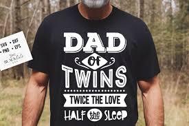 Dad of Twins Svg Twice the Love Half the Sleep Svg - Etsy Ireland