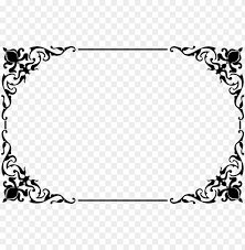decorative border png clipart frame