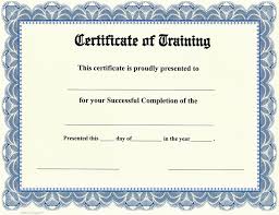 Certificate Of Training On Stocksmith Border Qty 20