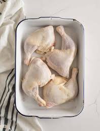 Arrange the chicken on the prepped tray. How Long To Bake Chicken Leg Quarters Bless This Mess