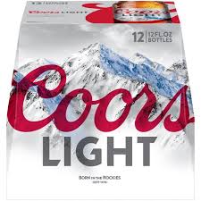 coors light 12 pack 12 oz gl