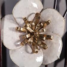 Luxenhome Metal Flowers Wall Decor 2