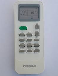 original hisense air conditioner remote
