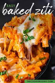 baked ziti recipe the cookie rookie