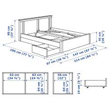 Esand Bed Frame With 2 Storage