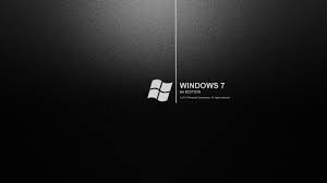 New Windows 7 Black Desktop Wallpaper ...