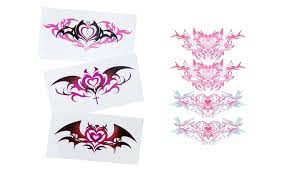 Amazon.com : Sexy Succubus Womb Temporary Tattoos (2D) and Cosplay Cyber  Succubus Sexy Womb Temporary Tattoos (Glow) Set : Beauty & Personal Care