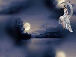 Download Moon Fairy Angel Wallpapers 1024x768 Desktop Background