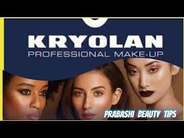 kryolan makeup step by step real