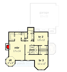 Victorian House Plan With Master Suite