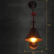 Industrial Wall Pipe Lamp Retro Light