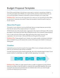 Budgetary quote early in the design process. Free Budget Proposal Template For Pdf Word Hubspot