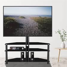 43 Tempered Glass Tv Stand With