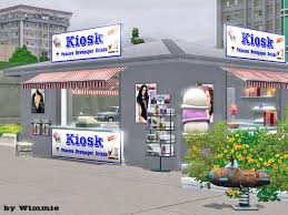 the sims resource city kiosk