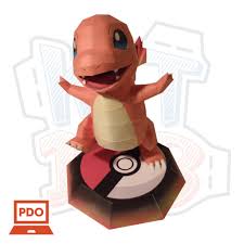 Lịch sử giá Mô hình giấy Pokemon Charmander cập nhật 1/2022 - BeeCost