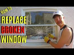 How To Replace Broken Window Pane Glass
