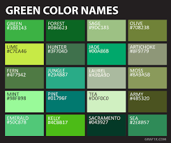 list of colors with color names