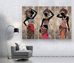 African Women Art Decor African Girl