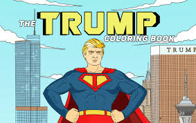 Uncivil war coloring book #nn. The Trump Coloring Book