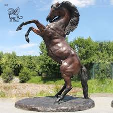 Bronze Garden Horse Statues Life Size