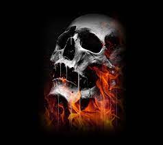 100 scary skulls wallpapers