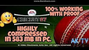 Ea sports cricket was first introduced in november 2006 for playstation and microsoft windows. Download Ea Sports Cricket 07 For Android Highly Compressed Pc Games Download Ea Sports Ea Sports Cricket Game 2007