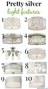 Lamps Plus Shopping For Silver Light Fixtures Silver Light Fixture Small Kitchen Lighting Bedroom Light Fixtures