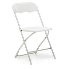white samsonite folding chairs